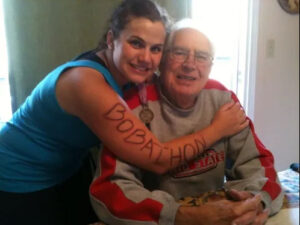 Kristen and Grandpa Bob